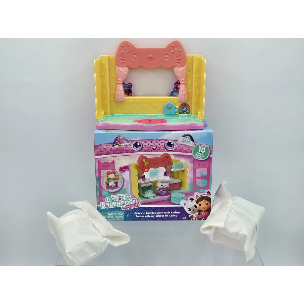 Gabby's Meow-Mazing Dollhouse Cakey's Sprinkle Cake-Tastic Kitchen - NEW Open‎